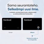 Kardovel-seurantakortti